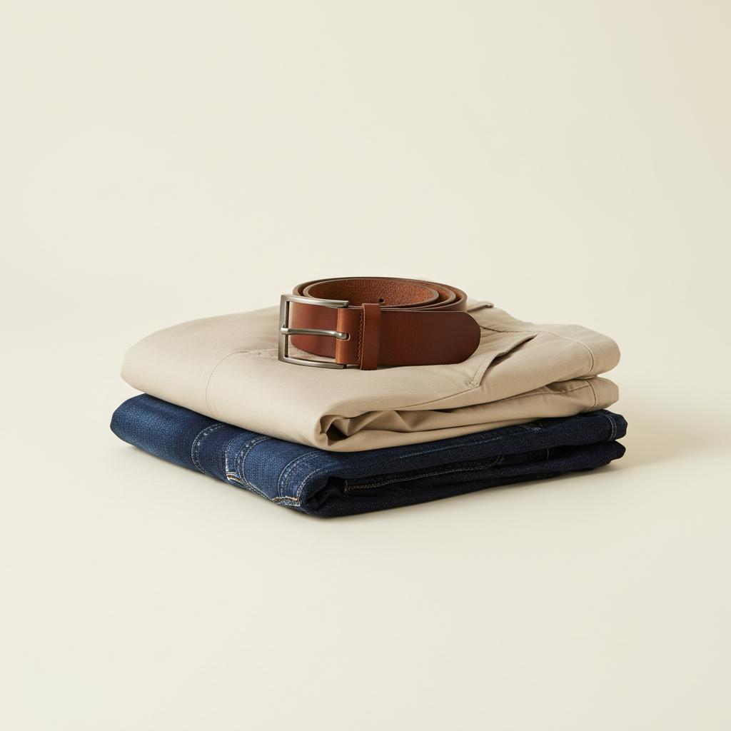 Denim jeans and casual pants
